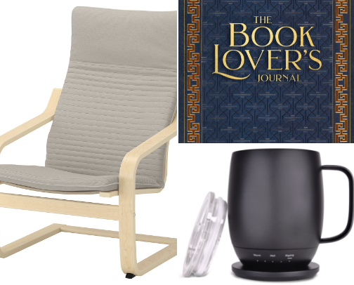 Cozy Reading Nook: Gifts for People Who Cancel Plans to Read cover photo collage