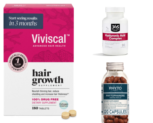 The Vitamin Vault: Beauty Booster Edit cover photo collage