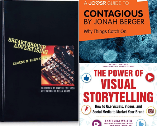 Books for Business and Marketing cover photo collage