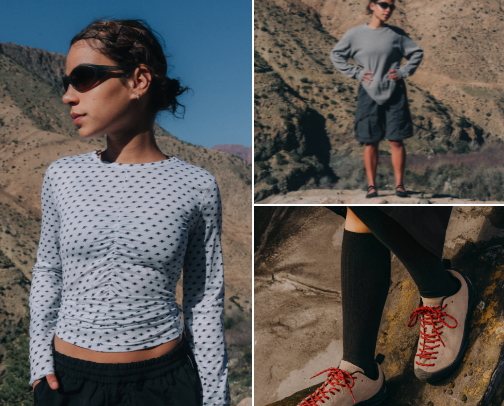 Cool Girl Hiking 🥾 cover photo collage