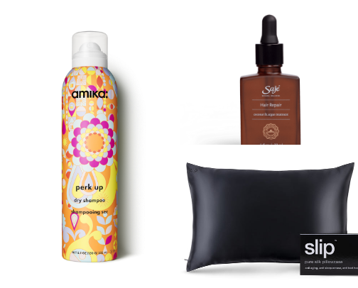 Hair must haves cover photo collage