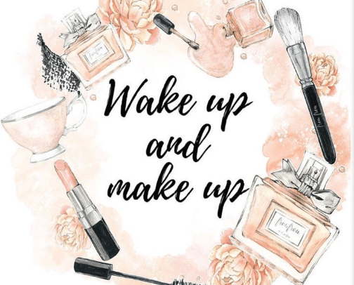 Makeup cover photo collage