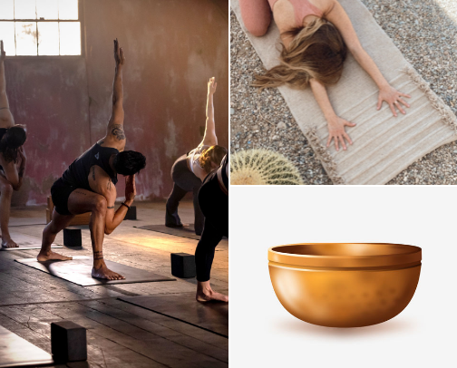 Yoga, Meditation & Workout Must-Haves cover photo collage