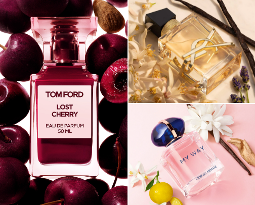 parfumes that smells like heaven cover photo collage