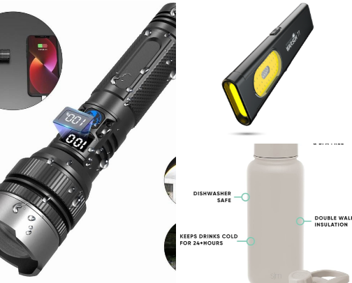 Cool gadgets cover photo collage