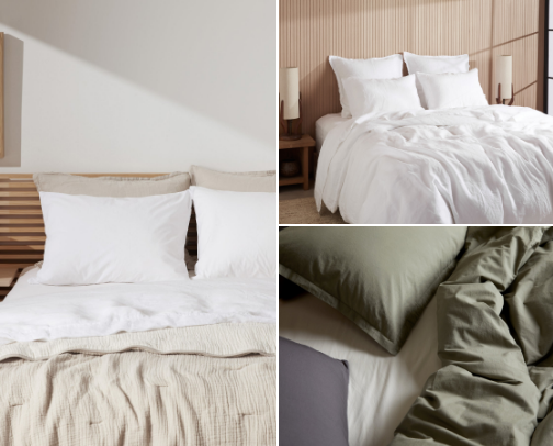 "Reset the way you rest" cover photo collage