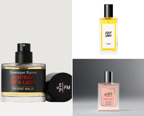 FIVE Rose Perfumes That Are Better Than Delina cover photo collage