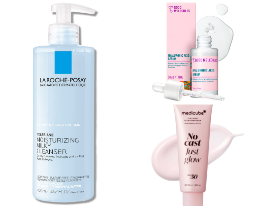 Skincare worth your money for dry, sensitive skin ✨💸 cover photo collage