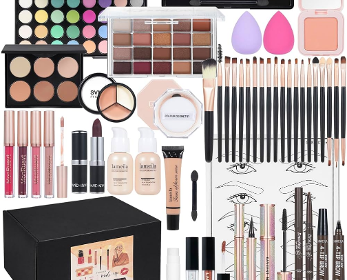 Makeup cover photo collage