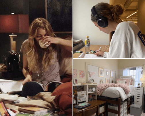 dorm must haves cover photo collage