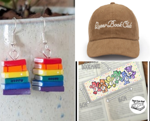 Pride Related Gifts for Book Lovers cover photo collage