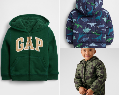 Gap Kids Winter Deals cover photo collage