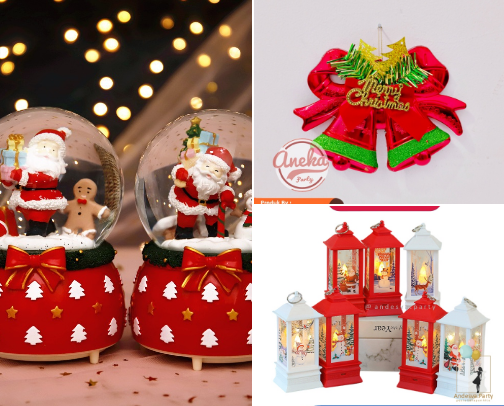 Natal Semakin Cantik & Penuh Warna Dengan  Ornamen² Lucu cover photo collage