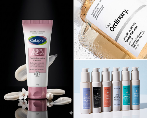 Skincare That Made It Into My Routine cover photo collage