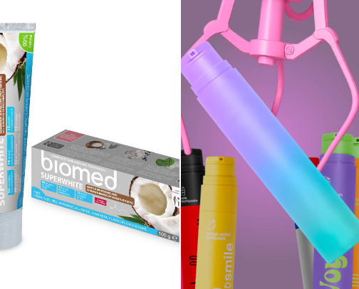 sparkle & shine toothcare ˚₊✧˚ cover photo collage