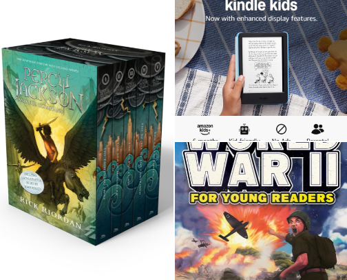     Must-Haves for Reading Time cover photo collage