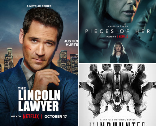 Netflix Shows I will watch again & again cover photo collage