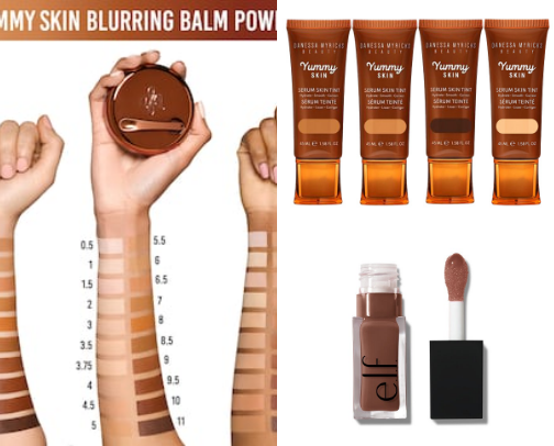 My favorite beauty recs cover photo collage