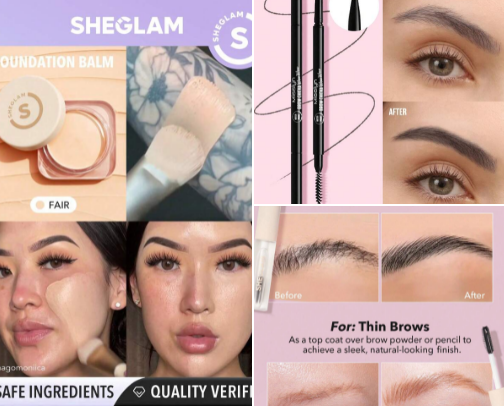 My favorite beauty recs cover photo collage