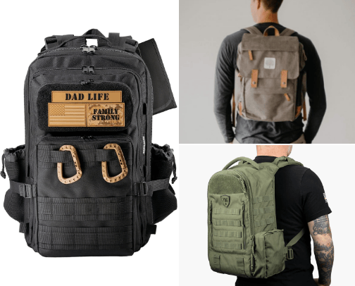 Diaper Bags Made for Dads cover photo collage