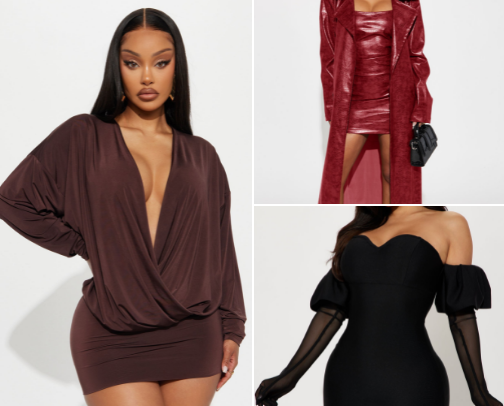 Winter Birthday Outfits cover photo collage