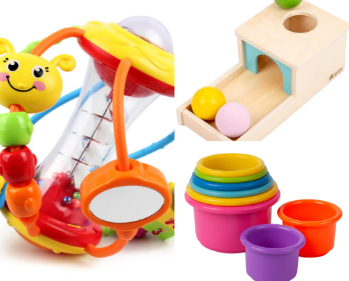 Baby Toy Favorites cover photo collage