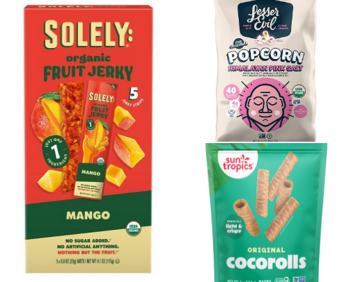 Healthier snack options cover photo collage