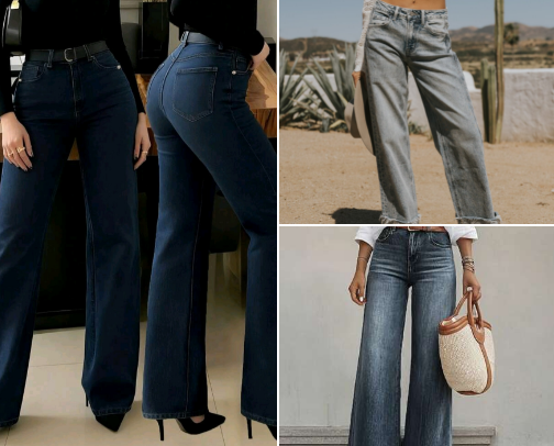 Flattering Jeans & Fashion Favorites cover photo collage