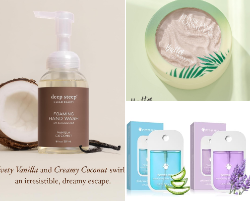 random things i use everyday & love 🩵 cover photo collage