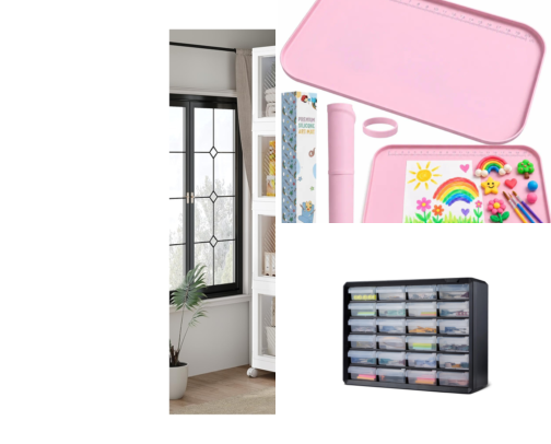 Craft Room Organization & Small Business Essentials on a Budget cover photo collage