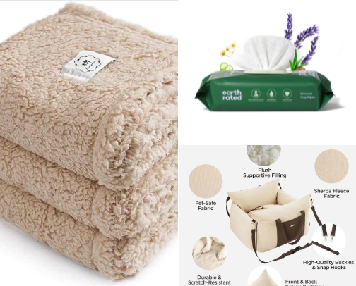 Dog Mom Must-Haves cover photo collage