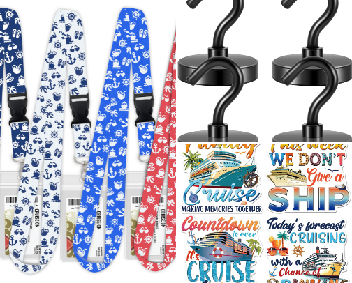 If you love cruising, these are some essentials you should definitely pack! cover photo collage