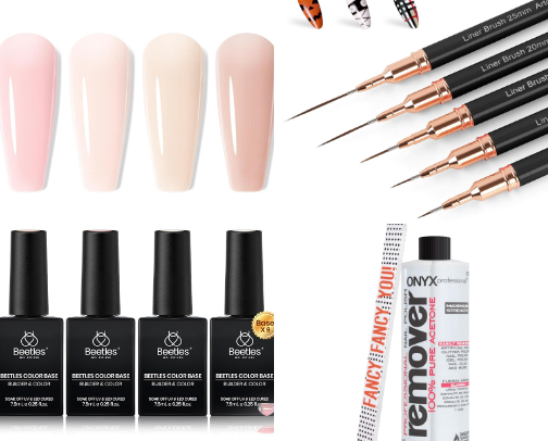 nails at home!! cover photo collage