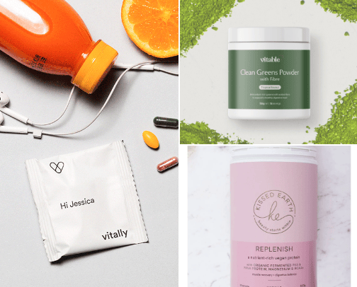 A few favourite health products cover photo collage