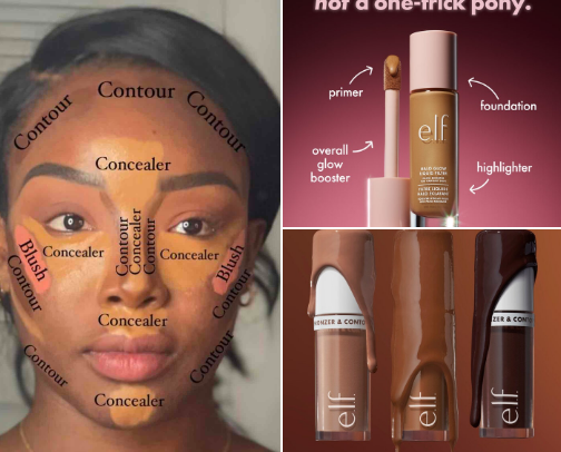 Affordable drug store makeup routine! cover photo collage