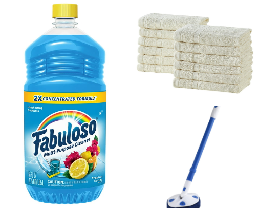 Spotless house essentials cover photo collage