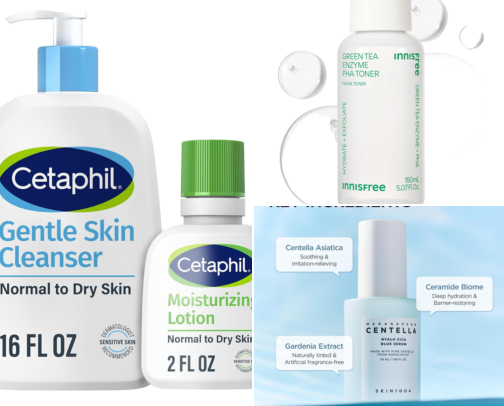 Step-by-Step Skincare Routine for Christmas in China cover photo collage