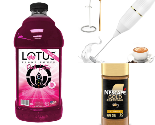 A caffeine addicts perfect list cover photo collage