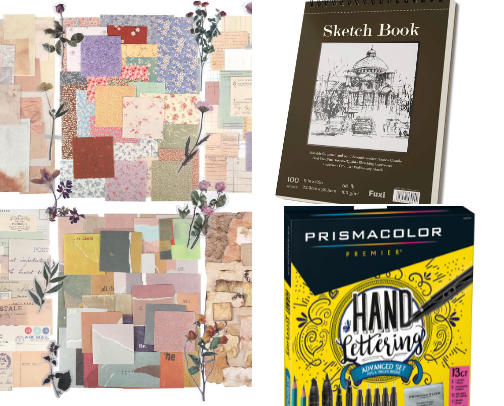 Art & Journaling Essentials cover photo collage