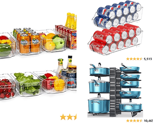 Kitchen Organization cover photo collage