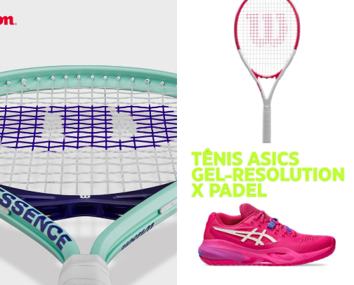 Padel Chic: Look Good, Play Better cover photo collage