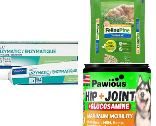 Cat's & Dog's Favorites from a Pet Lover cover photo collage