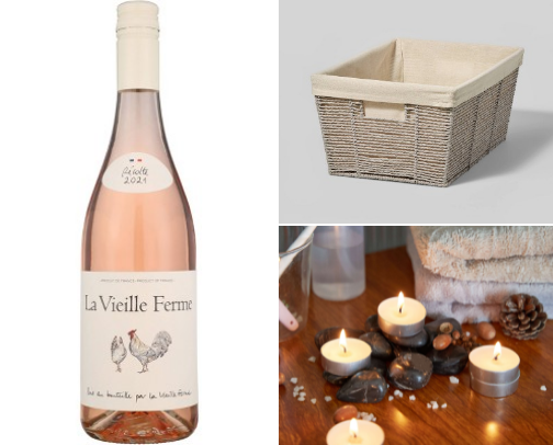 What I Put in a Basket for Couples on their Wedding Night cover photo collage