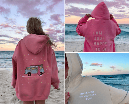 Cute summer hoodies🌸 cover photo collage