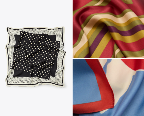 From Basic to Chic: How Silk Scarves Can Change Your Whole Look cover photo collage