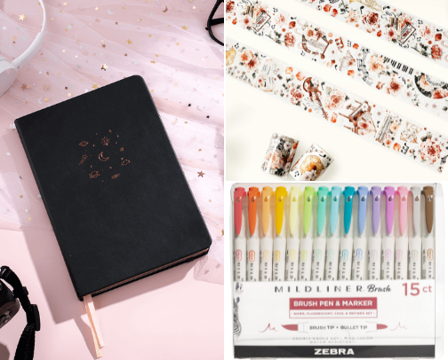 Note taking/stationary faves ✍🏻 cover photo collage