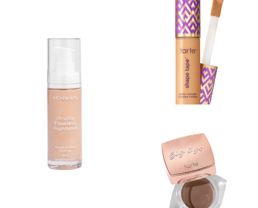 Makeup I swear by! cover photo collage