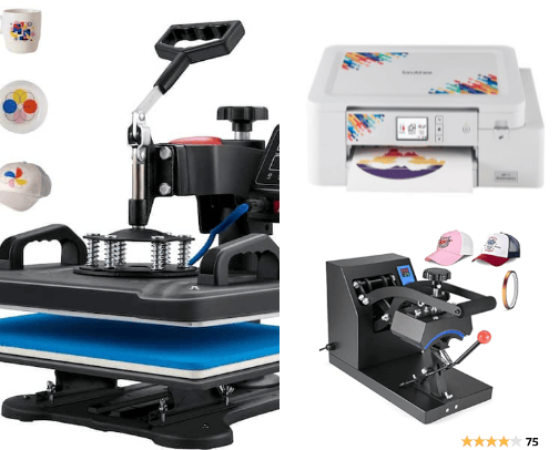 Sublimation Machines cover photo collage