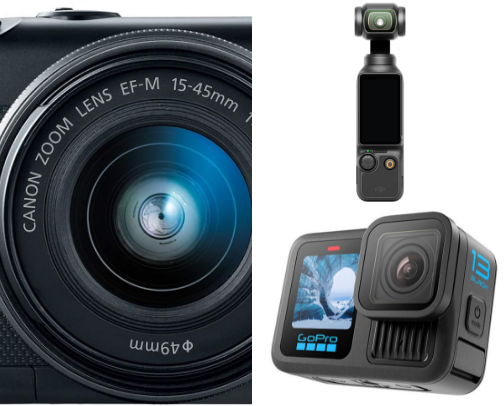 Best camera and gear cover photo collage
