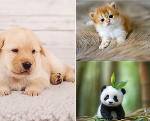 Top 25 Cute and Adorable Animals That Instantly Melt Hearts cover photo collage